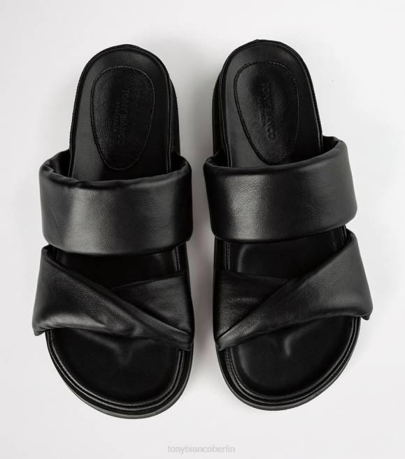 Sandalen| de Tony Bianco Frauen Henry Sandalen schwarzes Nappaleder 4624642